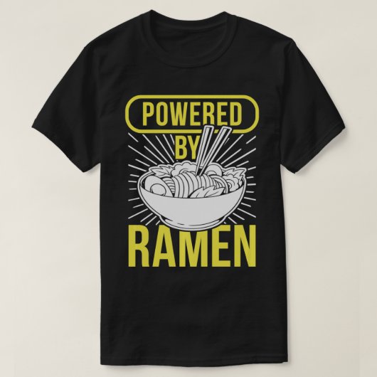 Ramen  Powered By Ramen Noodles Pullover  (Design devant)