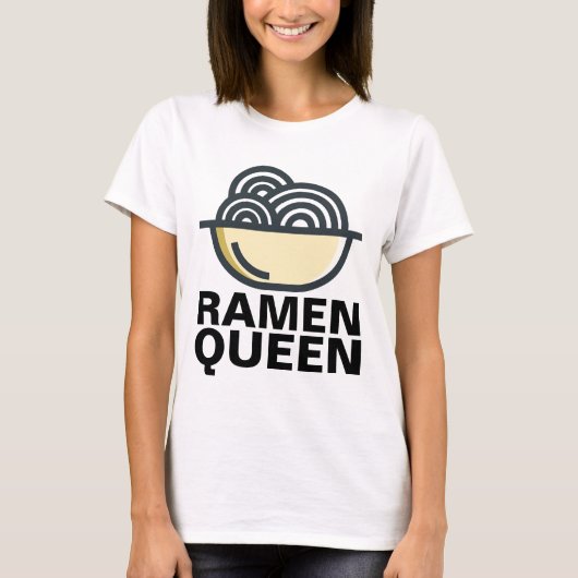 RAMEN QUEEN T-SHIRTS (Devant)