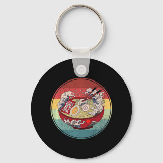 Ramen Retro Stijl Anime Japans Gift Girl Sleutelhanger