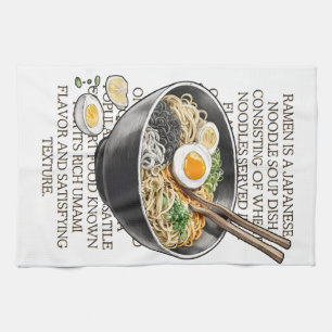 Ramen  schets van CallisC Arts Theedoek
