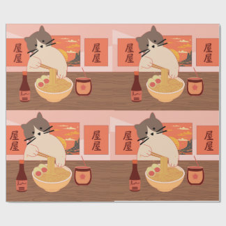 Ramen Slurp Patroon Cadeaupapier