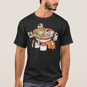 Ramen Sushi Guinee Pig Pet T-shirt