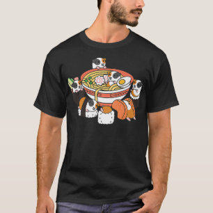 Ramen Sushi Guinee Premium varkensvoer T-shirt