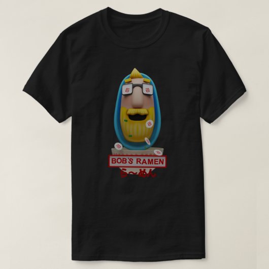 Ramen T-Shirt 1 van de Rocket League Bob (Design voorkant)