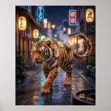 Ramen Tijger Neon Steeg