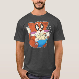 Ramen voor Anime Manga Grahic Japan Animal Cute Ka T-shirt