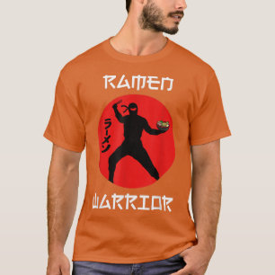 Ramen Warrior Funny Foodie Noodles Short Sleeves T-shirt