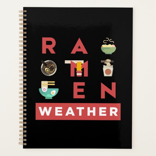 Ramen Weather Planner (Voorkant)