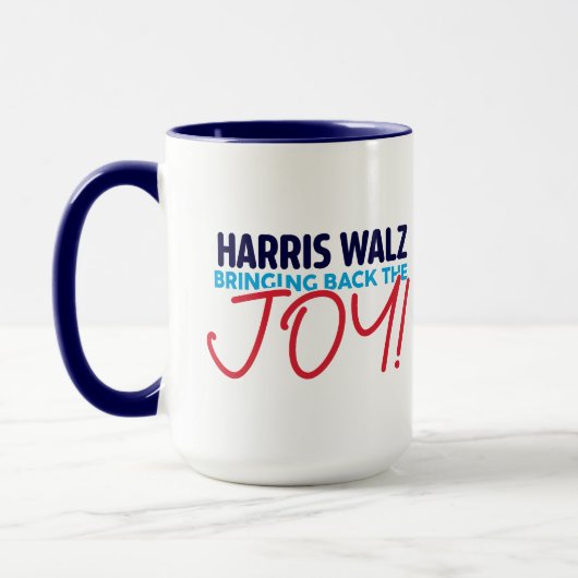 Ramenez le Joy Harris Walz 15 oz Mug (Gauche)