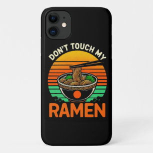 Ramenliefhebber Niet Aanraken iPhone 11 Hoesje