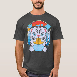 RamenTigerKawaii Anime Japans 973 T-shirt