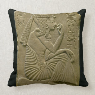 Ramesses II (1279-1213 BC) als kind, Nieuw Koninkr Kussen