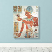 Ramesses II: geprezen voor oorlog Canvas Afdruk (Insitu (Houten vloer))