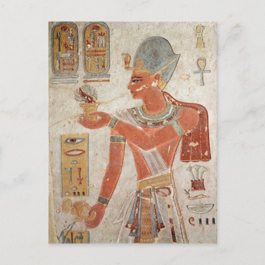 Ramesses III in gevechtsjurk Briefkaart (Voorkant)