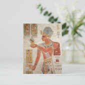 Ramesses III in gevechtsjurk Briefkaart (Staand voorkant)