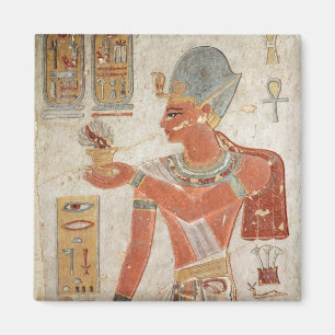 Ramesses III in gevechtsjurk Magneet