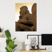 Ramesses in Luxor, Egypte (1) Poster (Thuiskantoor)