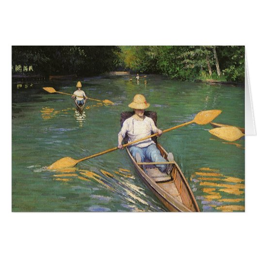 Rameurs par Gustave Caillebotte, Beaux-Arts Vintag (Devant horizontal)