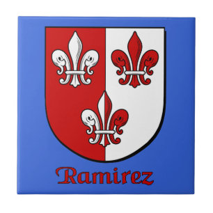 Ramirez Family Shield Tegeltje