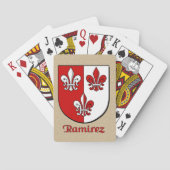 Ramirez Heraldic Shield Speelkaarten (Achterkant)