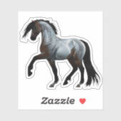 Ramirez - spanisches Pferd, laufend -  Sticker (Vel)