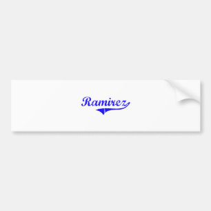 Ramirez Surname Classic Style Bumpersticker