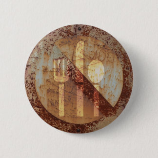 Rammadan eet geen moslimknop ronde button 5,7 cm