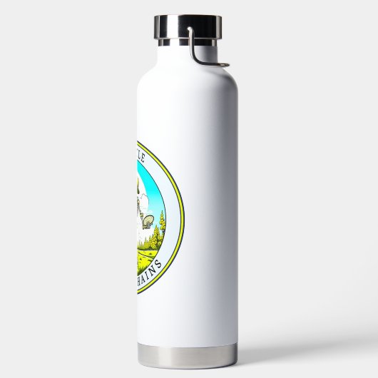 Rammel die kettingen | Schijfgolfskelet Waterfles (Links)