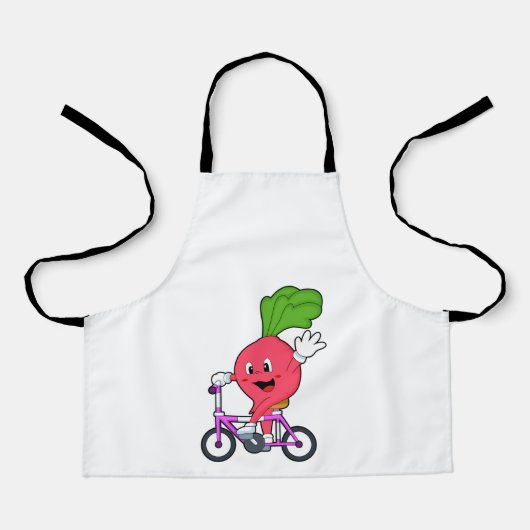 Rammenas met Fiets Schort (Voorkant)