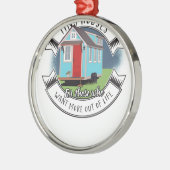 ramon - klein huis metalen ornament (Links)