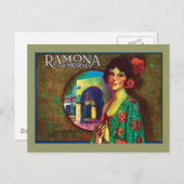 Ramona Memories  Label Briefkaart (Voorkant / Achterkant)