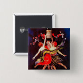 Ramos Pinto  Poster Europe Vierkante Button 5,1 Cm (Voorkant /achterkant)