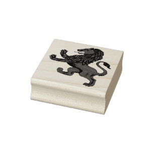 Rampant Lion of Scotland, Red lion Rubberstempel