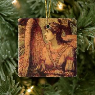 Ramparts of God's House, Angel van John Strudwick Keramisch Ornament