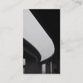 Rampes d'autoroute dans un carte de visite de (Dos)