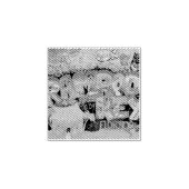 Ramrod Key op een patch Rubberstempel (Afrduk)
