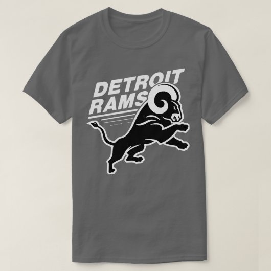 Rams Black T-shirt (Design voorkant)