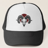 Ram's schedel trucker pet (Voorkant)