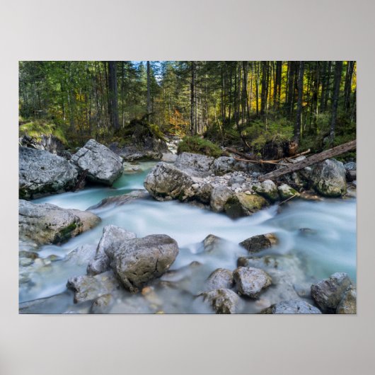 Ramsauer Ache Poster (Voorkant)