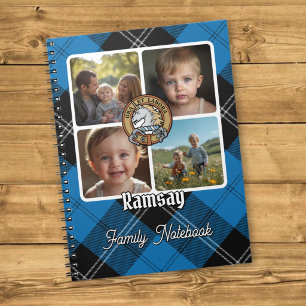 Ramsay familiefotocollage notitieboek