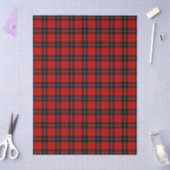Ramsay tartan red black plaid tissuepapier (Craft)