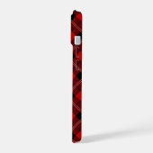 Ramsay tartan rouge noir plaid (Côté gauche)