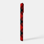 Ramsay tartan rouge noir plaid (Côté droit)