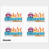Ramshackle Rally - Ronde Stickers (Vel)