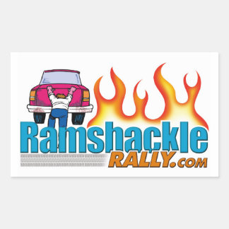 Ramshackle Rally - Ronde Stickers