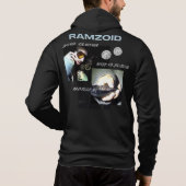 ramzoïde hoodie BLAUW (Achterkant)