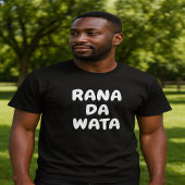 rana da wata - Sun en Moon in Hausa T-shirt