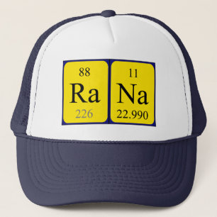 Rana periodiek lijstnaam pet