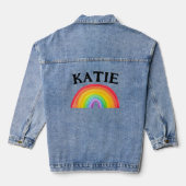 RANBOW Nom personnalisé Denim Jacket (Verso)