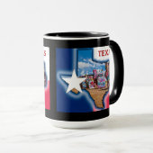 Ranch Cadillac, Texas Graphic, Mug (Devant droit)